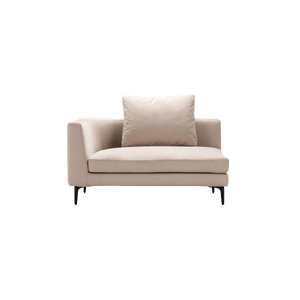 [arione] 2P片肘ソファS（向って左）　※背クッションM×1set