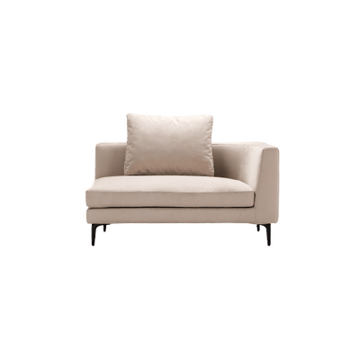 [arione] 2P片肘ソファS（向って右）　※背クッションM×1set