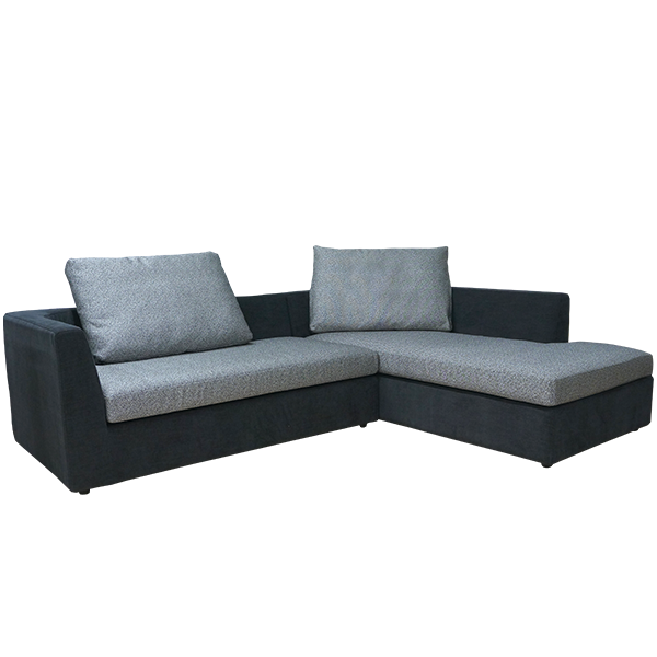 [miku] カウチ（向って右）・2P片肘ソファ（向って左）※クッションL×2set