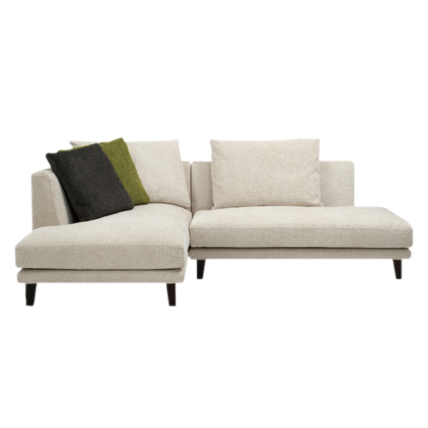 [matilda] カウチ（向って左）・アームレスソファ（向って左）セット※クッションL×2set