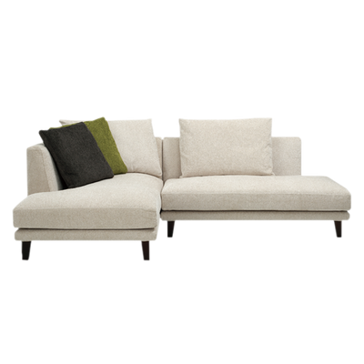 [matilda] カウチ（向って左）・アームレスソファ（向って左）セット※クッションL×2set