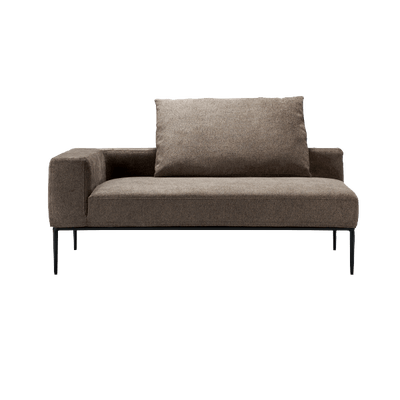 [kontinent] 2P片肘ソファ（向って左）　※ボルスター付クッションL×1set