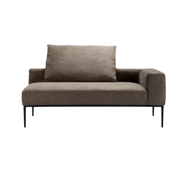 [kontinent] 2P片肘ソファ（向って右）　※ボルスター付クッションL×1set