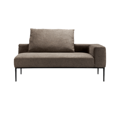 [kontinent] 2P片肘ソファ（向って右）　※ボルスター付クッションL×1set