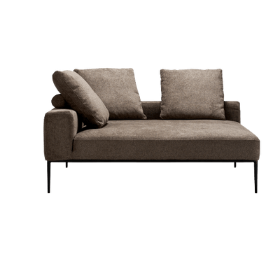 [kontinent] スクエアカウチ（向って左）　※ボルスター付クッションS×3set