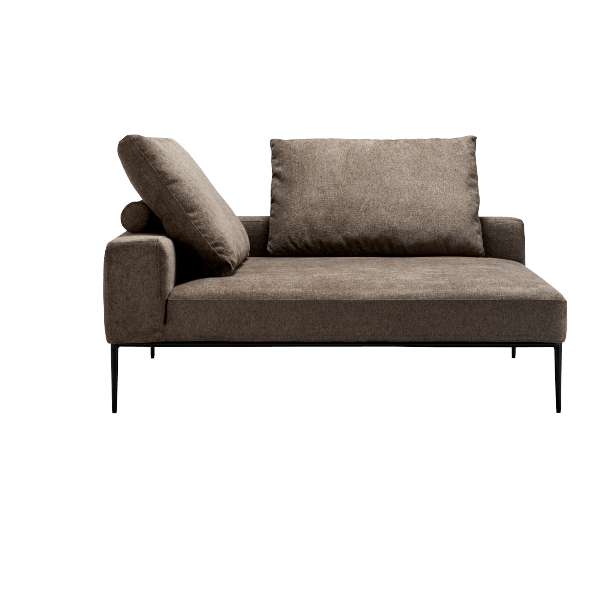 [kontinent] スクエアカウチ（向って左）　※ボルスター付クッションL×2set