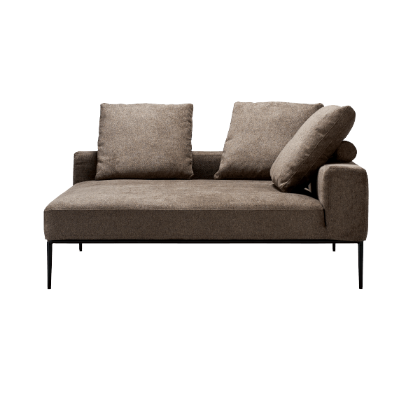 [kontinent] スクエアカウチ（向って右）　※ボルスター付クッションS×3set