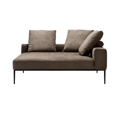 [kontinent] スクエアカウチ（向って右）　※ボルスター付クッションS×3set